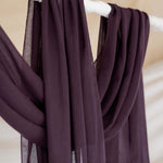 full-coverage hijab crafted for softness, movement, and timeless styling.