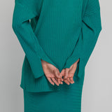Mixed Rib Pullover