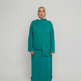 Mixed Rib Skirt