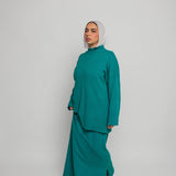 Mixed Rib Skirt
