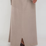 Mixed Rib Skirt