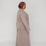 Mixed Rib Skirt