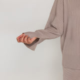 Mixed Rib Pullover