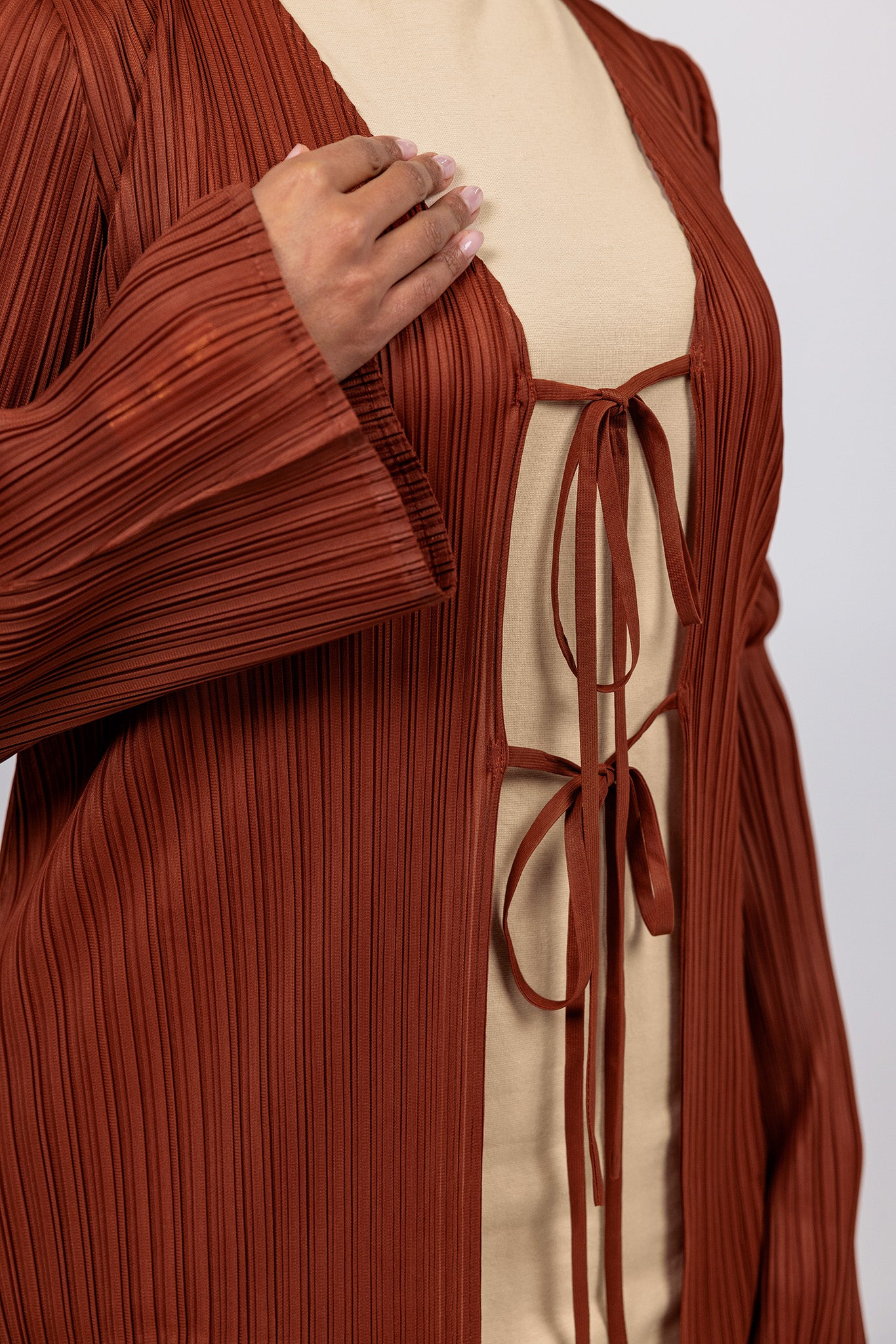 Pleated Cardigan - Image 16