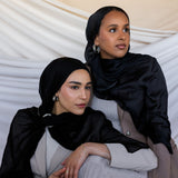 Black Onyx Silk Chiffon