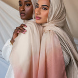 Blush Ombre Silk Chiffon