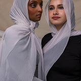 Sterling Silver Crinkle Chiffon