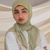 Olive Chiffon