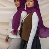 Plum Chiffon