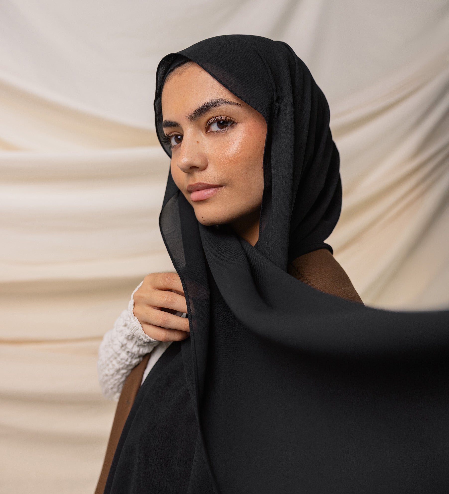 Black Chiffon