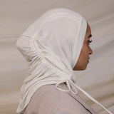 Pure White Ruching Lite