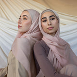 Pink Petal Silk Chiffon