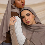 Leafless Tree Silk Chiffon