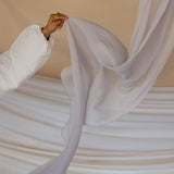 Sterling Silver Crinkle Chiffon