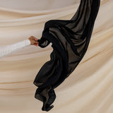 Black Chiffon