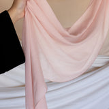 Pink Petal Silk Chiffon