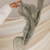 Cedar Mist Silk Chiffon