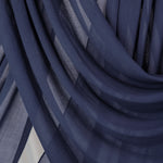 Signature VELA hijab in Midnight Navy, perfect for adding depth and versatility to any outfit