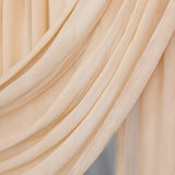 A neutral-toned VELA hijab in Sand, designed to offer breathable ease and understated elegance