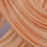 This Golden Hour hijab brings the burnt-gold brilliance of sunset to a clean, modern silhouette