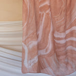 Classic modal hijab with a textured, sediment-inspired design for everyday styling