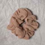100% up-cycled satin scrunchie