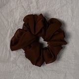 100% up-cycled satin scrunchie