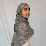 VELA printed hijab crafted in soft modal for comfort and everyday elegance