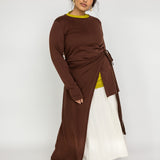 Everyday top made from premium cotton blend with a modest, relaxed fit