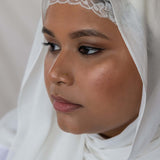 White Crepe Chiffon