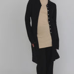 Stretchy flare pants with structured check knit and a flattering, high-rise design.