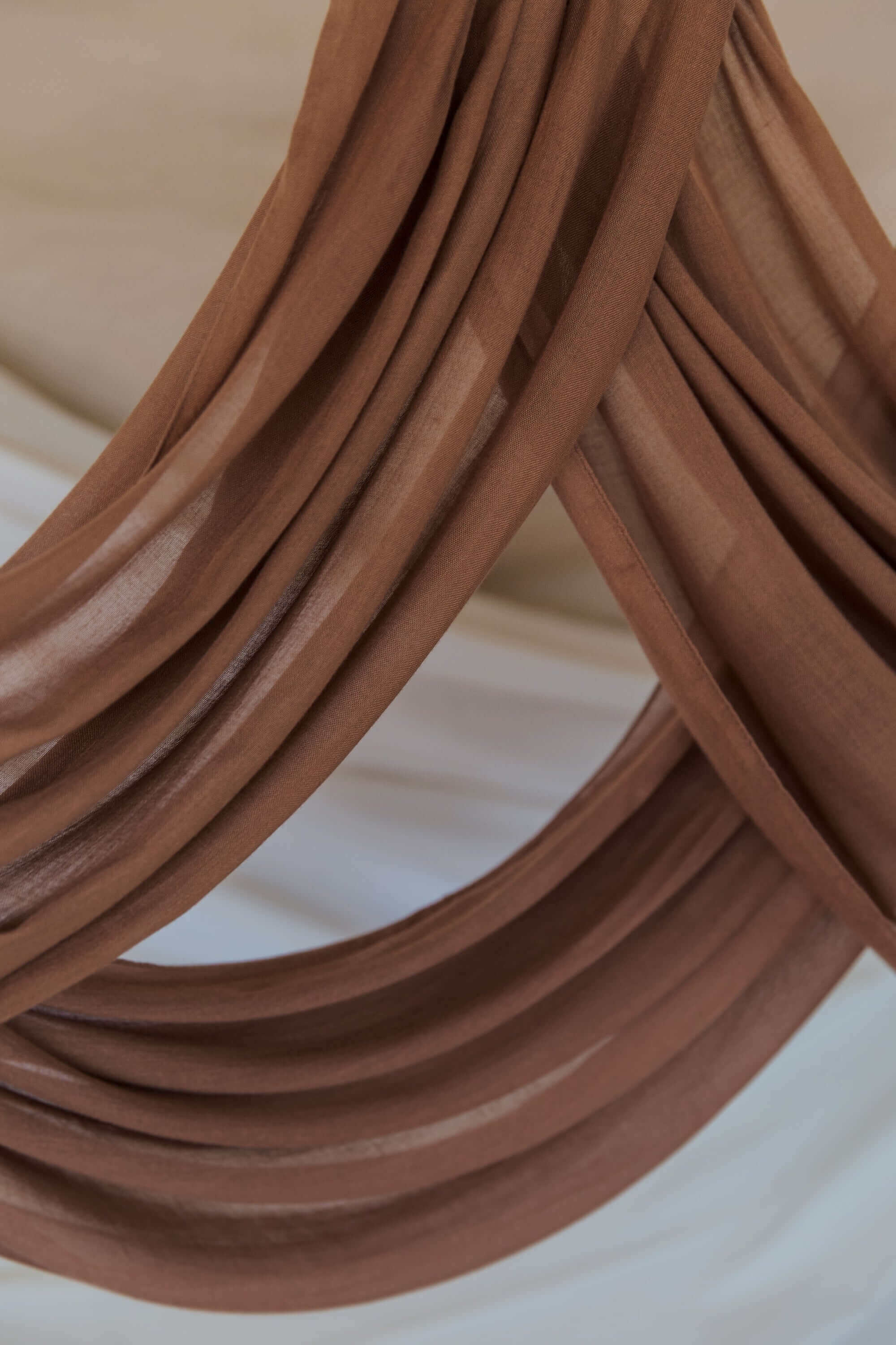 full-coverage hijab crafted from bamboo for softness and breathability