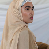 Butterscotch Glow Silk Chiffon