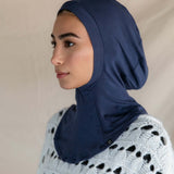 Indigo Ink Contour Hijab