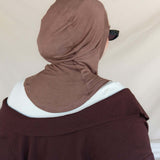 Chestnut Brown Contour Hijab