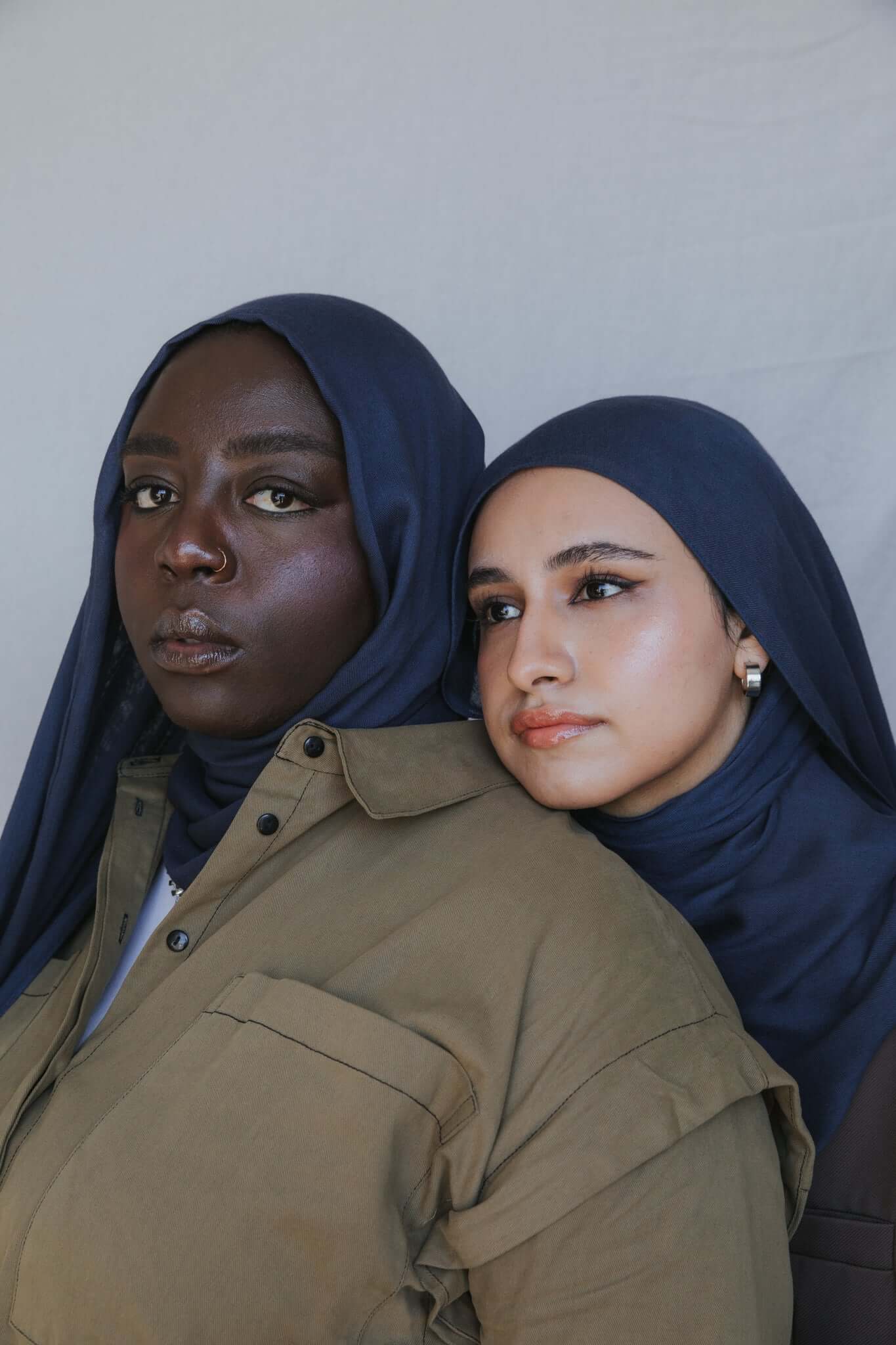 VELA modal hijabs in Midnight Navy, a wardrobe anchor for polished, effortless styling.