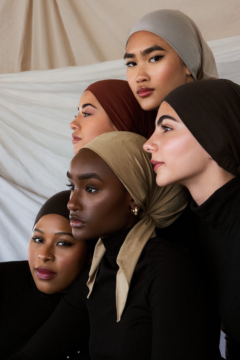 Truffle Mushroom Modal Fashion Hijab Scarves - Vela