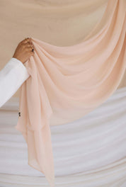 rosewater crepe chiffon