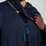 Elevated abaya that pairs delicate embroidery with everyday ease and modest styling