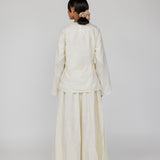 Textured Tie Front Top