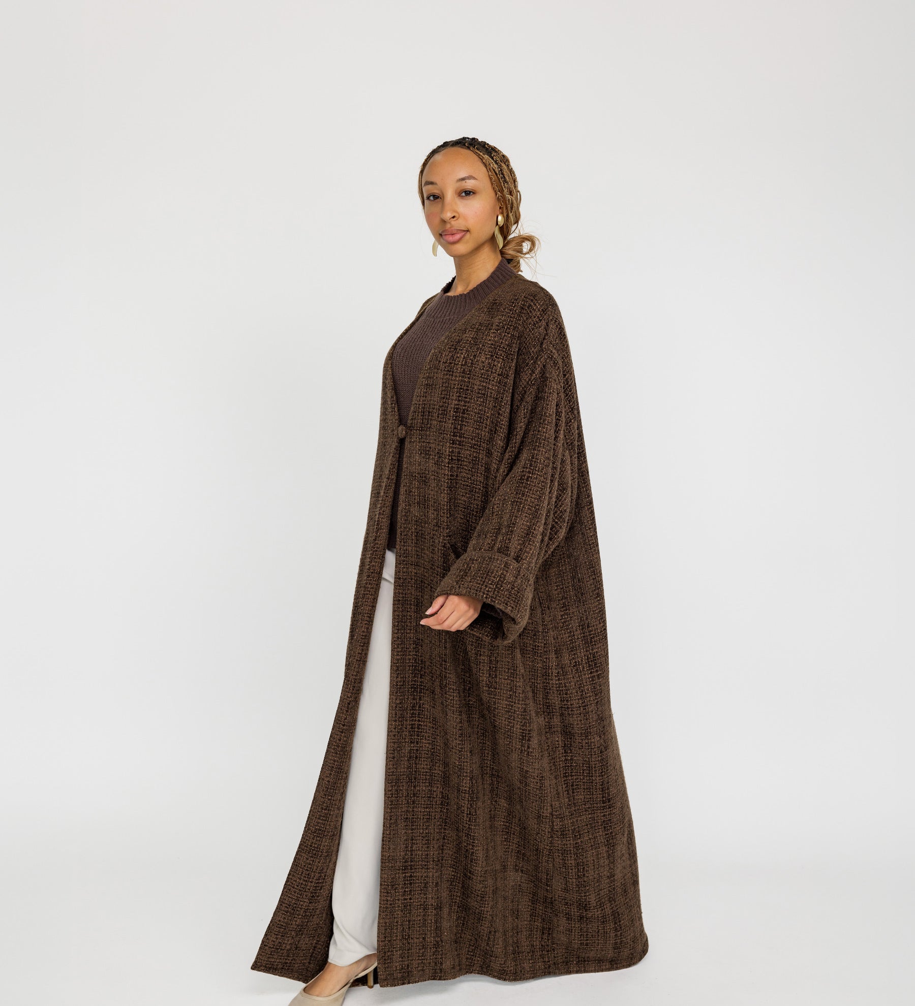 Tweed Abaya