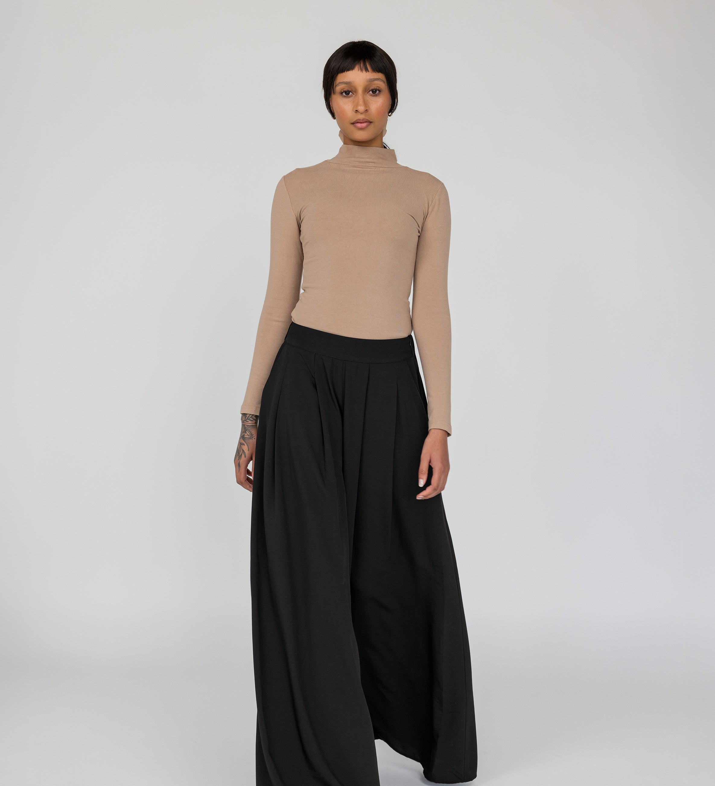 Palazzo Pant Black