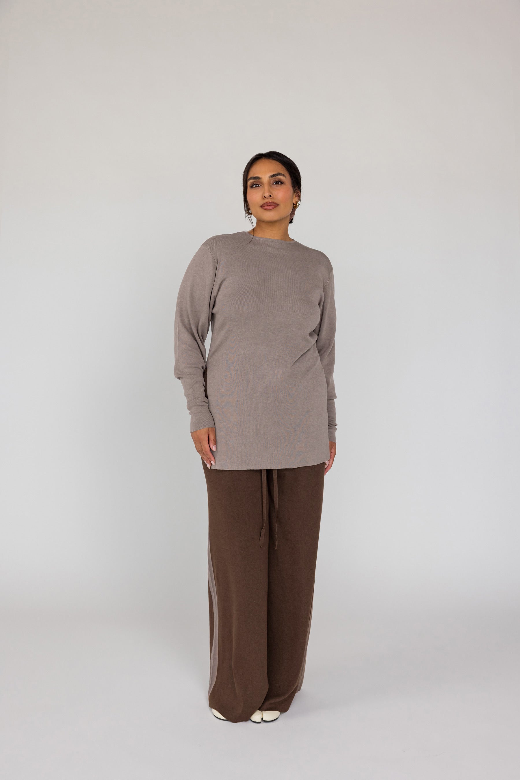 Side Slit Top Truffle - Image 4