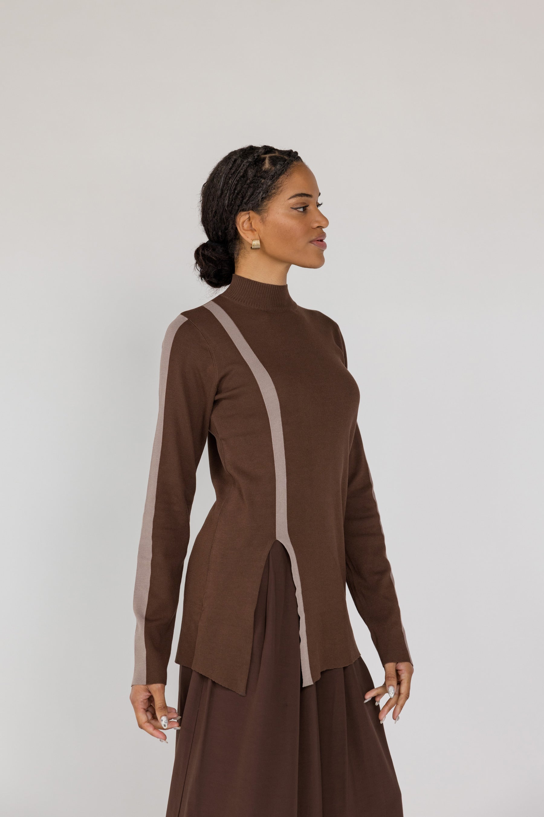 Sport Stripe Top Oak - Image 6