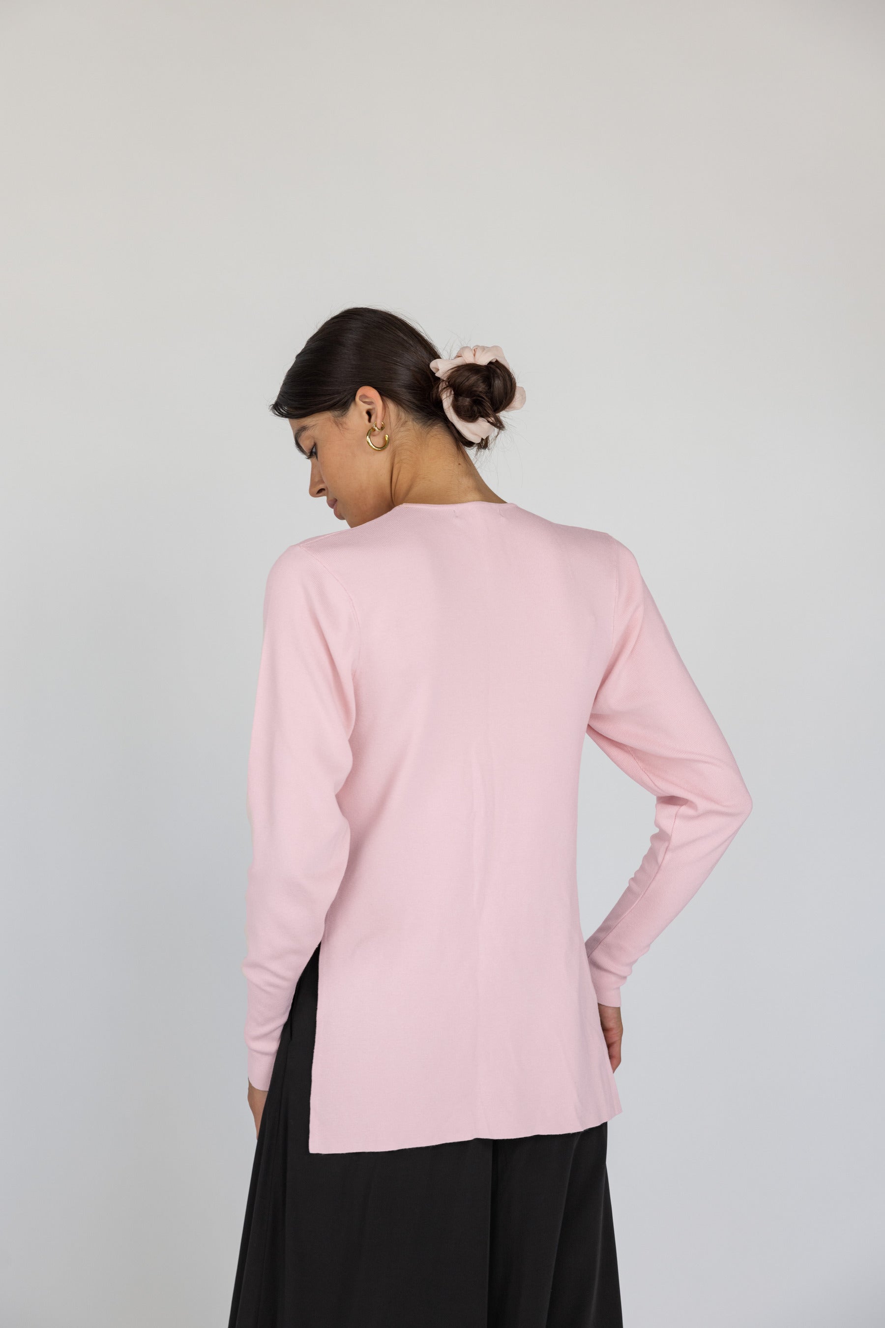 Side Slit Top Pink - Image 9