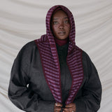 Velaclava Plum/Plaid