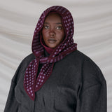 Velaclava Plum/Plaid