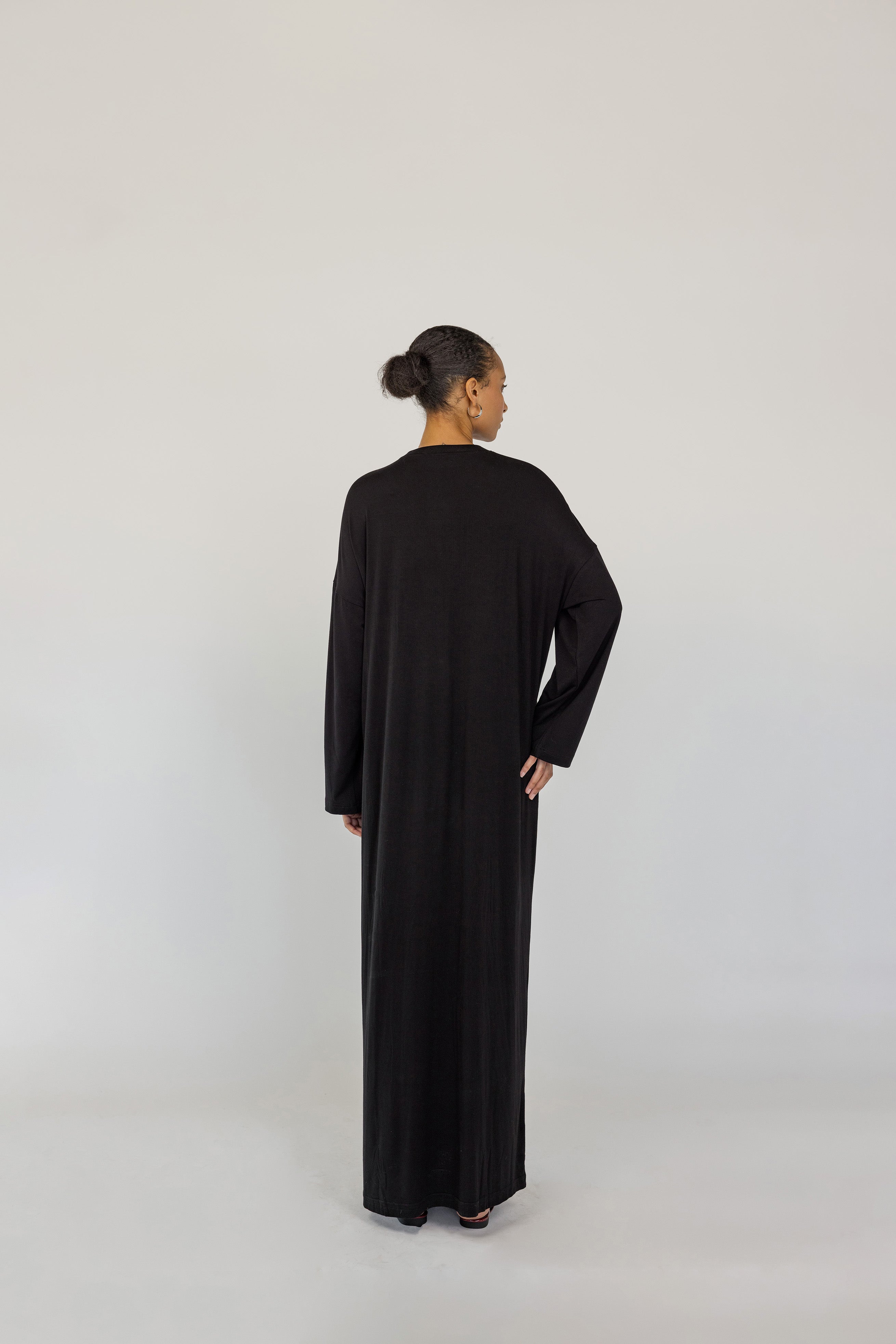 Boxy Knit Dress Ink - Image 5