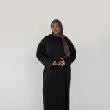 Boxy Knit Dress Ink