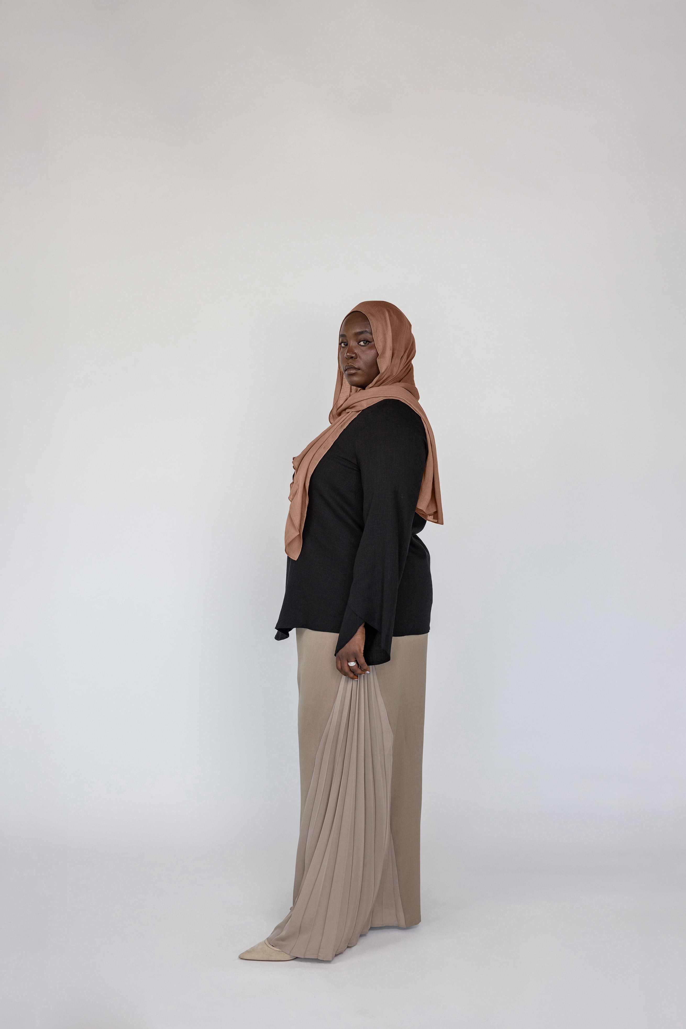 Tie Front Top Black - Image 5